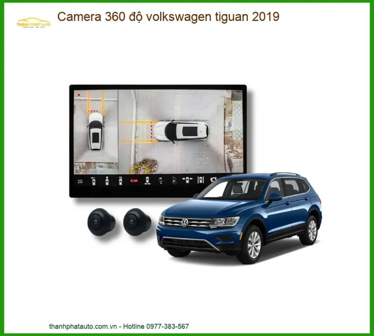 Camera 360 độ Volkswagen Tiguan 2019 - Địa Chỉ Lắp Đặt Uy Tín TPHCM