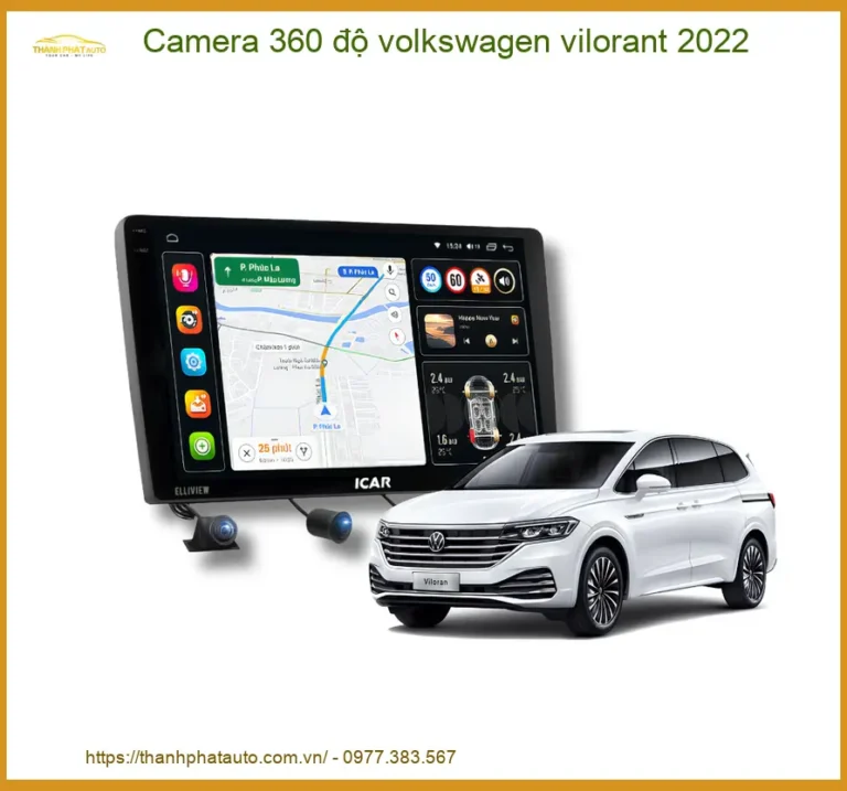Camera 360 độ Volkswagen Vilorant 2022 - Địa Chỉ Lắp Đặt Chính Hãng TPHCM