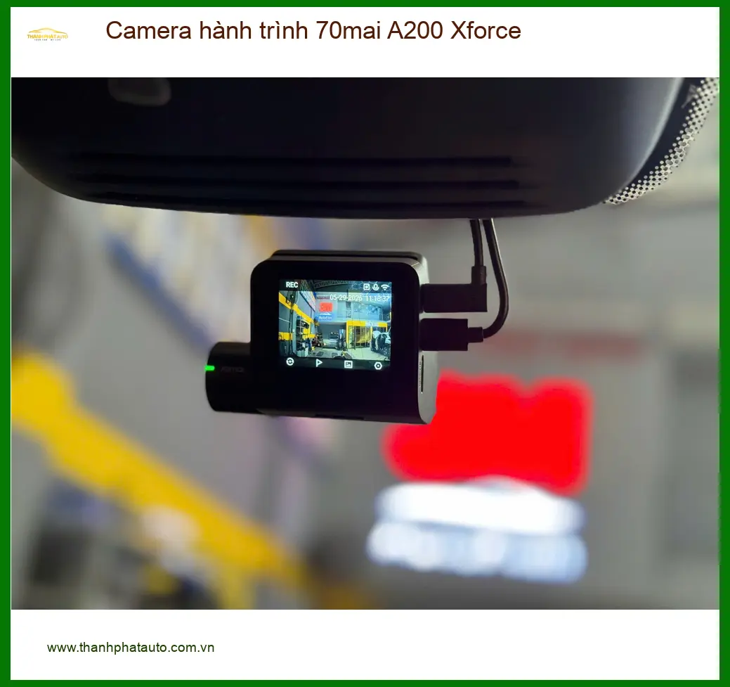 Anh Bảo lắp Camera hành trình 70mai A200 Xforce cho Hyundai Creta tại Quận 2