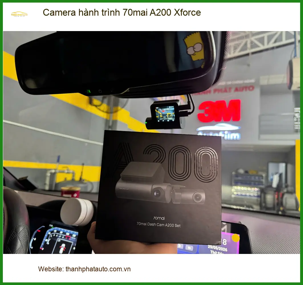 Anh Bảo lắp Camera hành trình 70mai A200 Xforce cho Hyundai Creta tại Quận 2 ảnh thực tế 4