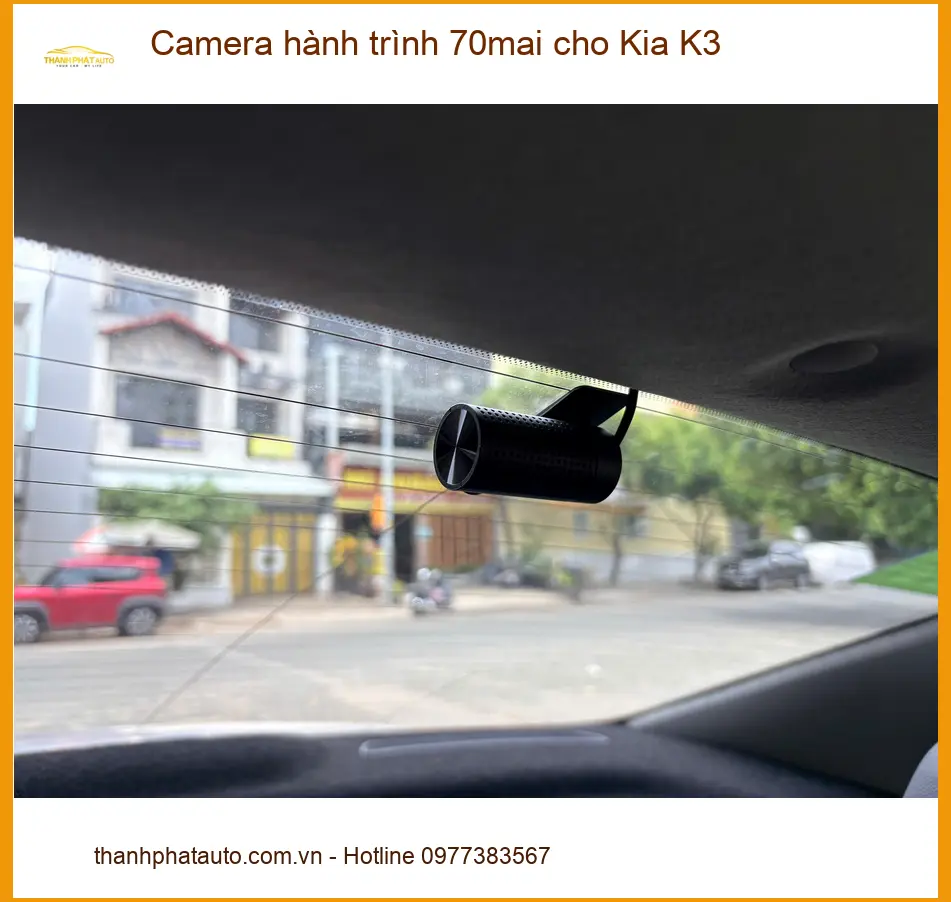 Anh Khôi lắp Camera hành trình 70mai cho Kia K3 Quận Huyện Củ Chi