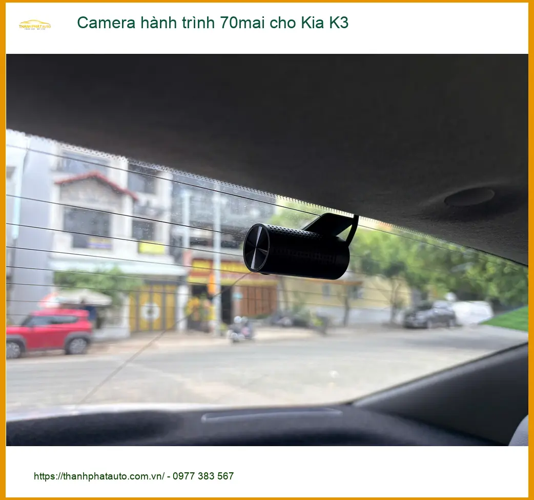 Anh Tấn lắp Camera hành trình 70mai cho Kia K3 ở Quận 9 an tâm di chuyển ảnh thực tế 3