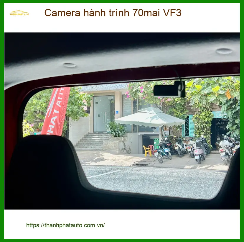 Anh Bách lắp Camera hành trình 70mai cho VinFast VF3 tại Quận 9 để ghi lại hành trình ảnh thực tế 4