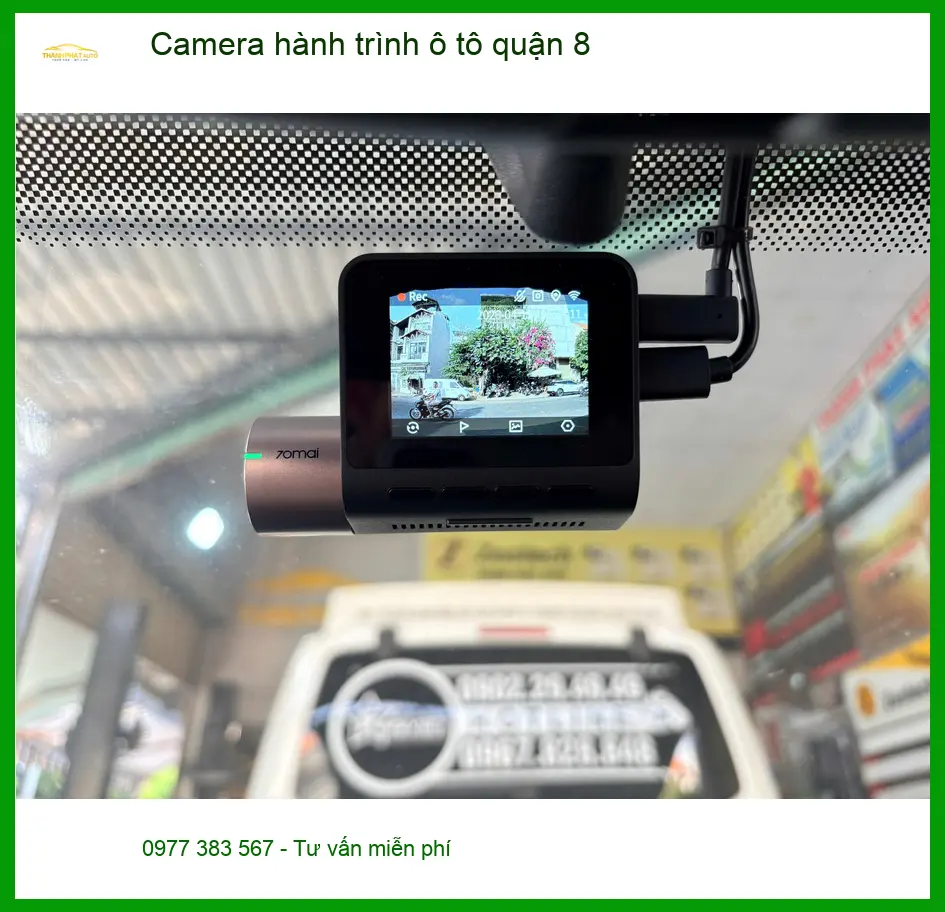 Dịch Vụ Lắp Đặt Camera Hành Trình Ô Tô tại Quận 8 - Lắp Đặt Uy Tín TPHCM ảnh thực tế 2