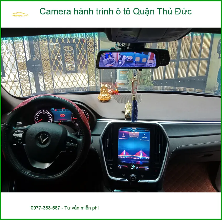 Trung Tâm Lắp Camera Hành Trình Ô Tô Quận Thủ Đức - Gắn Nhanh Trong Ngày ảnh thực tế 2