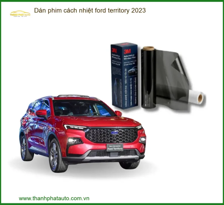 Dán Phim Cách Nhiệt Ford Territory 2023 - Địa Chỉ Lắp Đặt Chính Hãng TPHCM