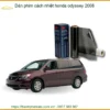 Dán phim cách nhiệt Honda Odyssey 2008 - Địa Chỉ Lắp Đặt Uy Tín TPHCM