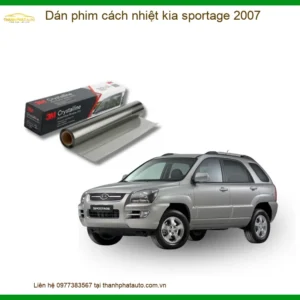 Dán Phim Cách Nhiệt Kia Sportage 2007 - Địa Chỉ Lắp Đặt Uy Tín TPHCM