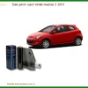 Dán Phim Cách Nhiệt Mazda 2 2011 - Trung Tâm Gắn Chính Hãng TPHCM