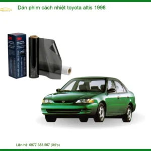 Dán Phim Cách Nhiệt Toyota Altis 1998 - Địa Chỉ Thi Công Uy Tín TPHCM