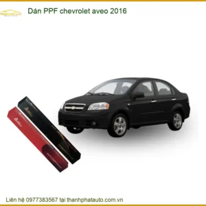 Dán PPF Chevrolet Aveo 2016 - Địa Chỉ Lắp Đặt Uy Tín TPHCM