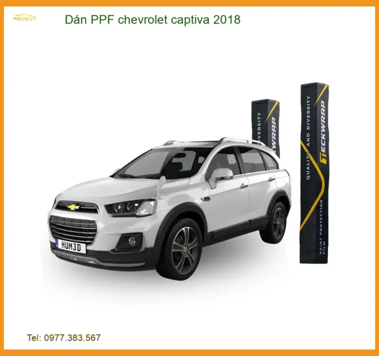 Dán Ppf Chevrolet Captiva 2018 Chính Hãng - Bảo Vệ Sơn Xe Cao Cấp