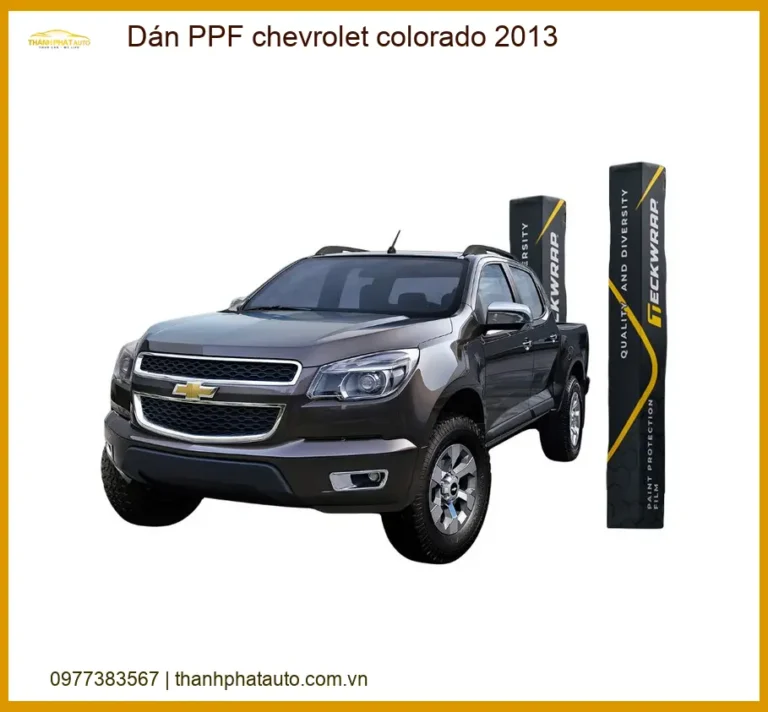 Dán Ppf Chevrolet Colorado 2013 Chính Hãng - Bảo Vệ Sơn Xe Toàn Diện