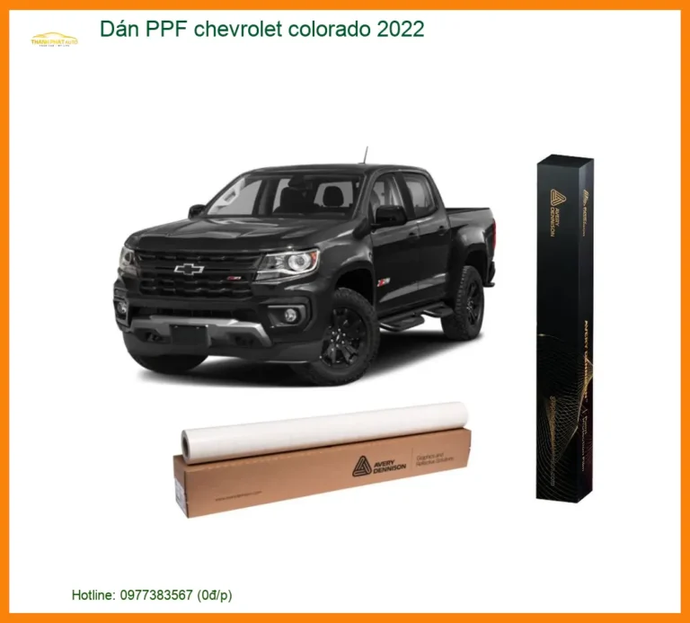 Dán Ppf Chevrolet Colorado 2022 Bảo Vệ Sơn Xe Chuyên Nghiệp