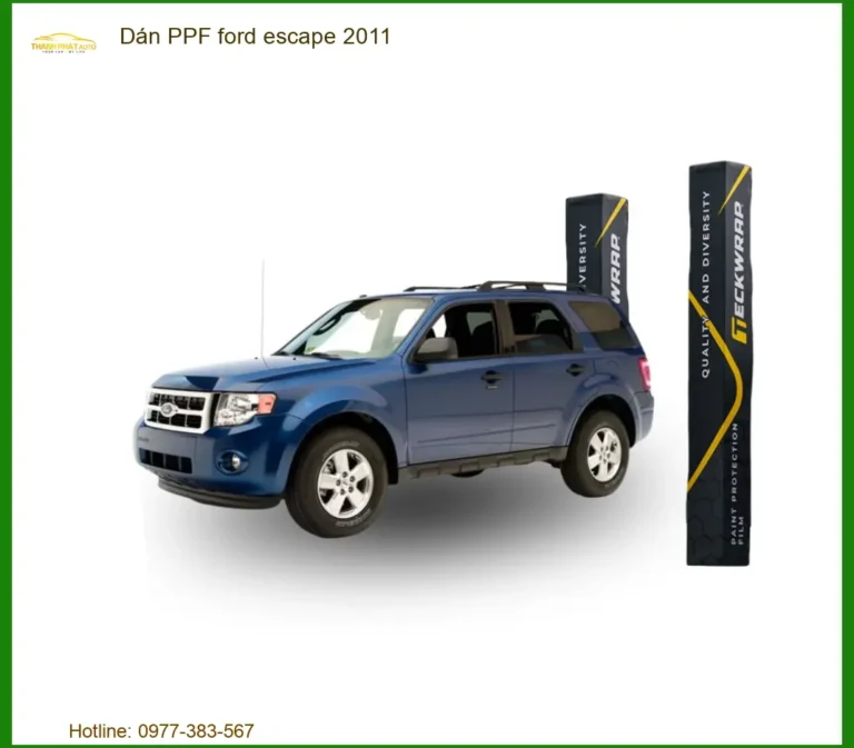 Dán Phim PPF Bảo Vệ Sơn Ford Escape 2011 - Địa Chỉ Lắp Đặt Uy Tín TPHCM