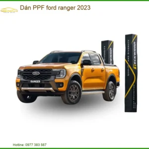 Dán PPF Ford Ranger 2023 - Trung Tâm Lắp Đặt Uy Tín, Chính Hãng TPHCM
