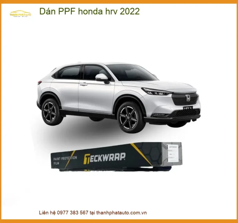 Dán PPF Honda HR-V 2022 - Nơi Gắn Uy Tín TPHCM