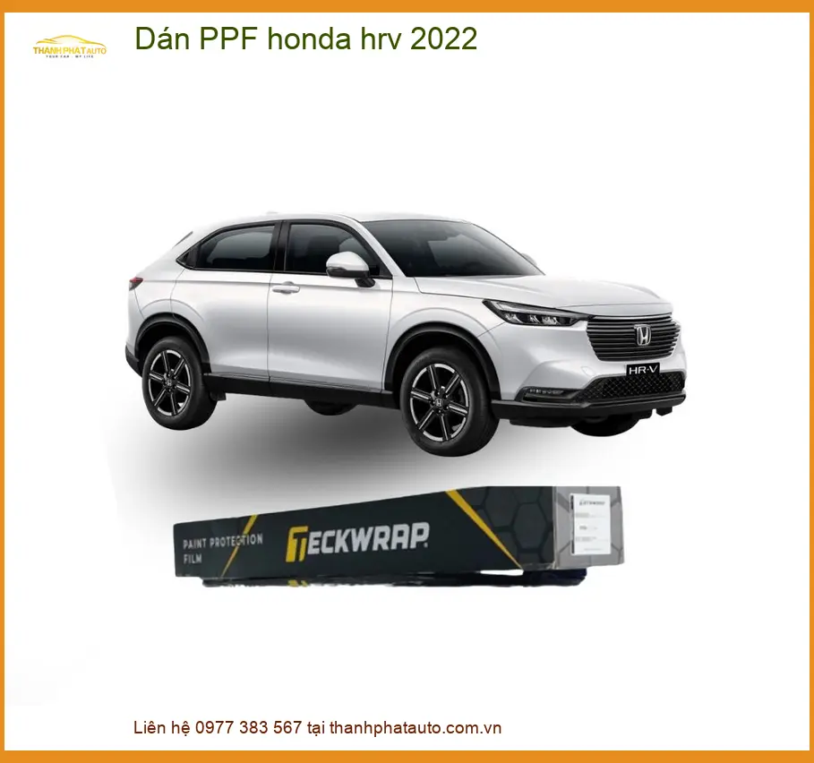 Dán PPF Honda HR-V 2022 - Nơi Gắn Uy Tín TPHCM