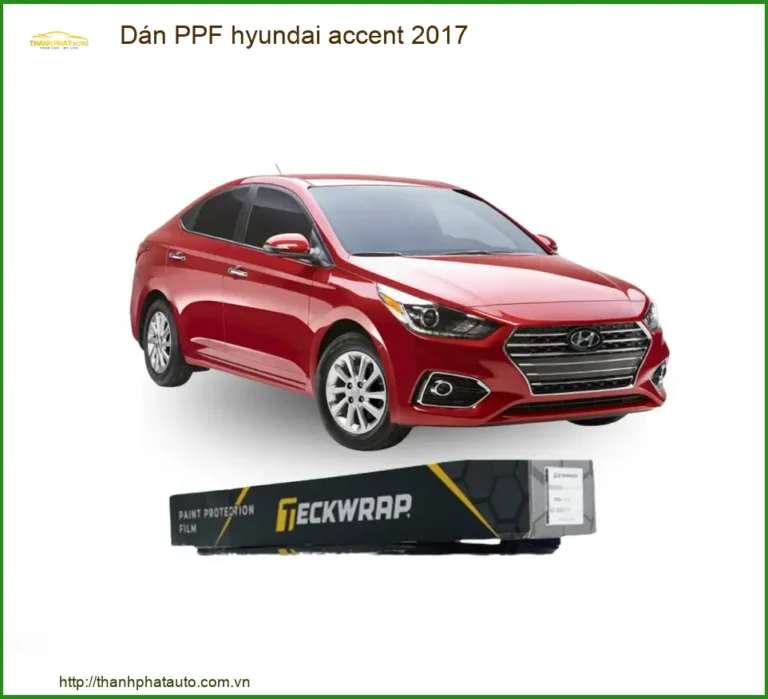 Dán Ppf Hyundai Accent 2017 Bảo Vệ Sơn Xe Toàn Diện