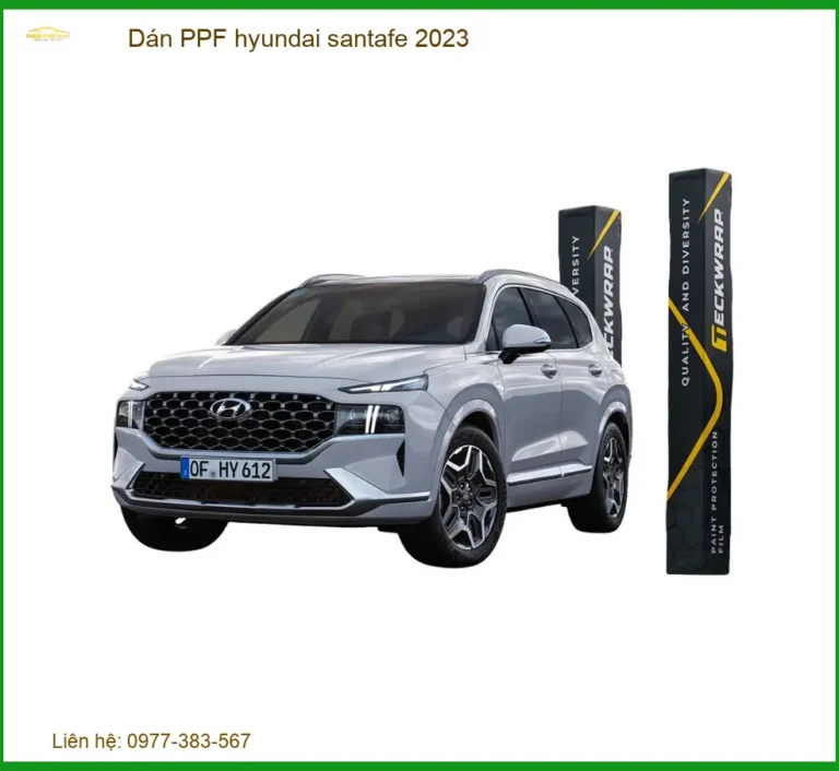 Dán Ppf Hyundai Santafe 2023 - Bảo Vệ Sơn Xe Chống Trầy Xước Cao Cấp