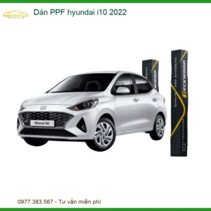 Dán PPF Hyundai i10 2022 - Địa Chỉ Thi Công Uy Tín TPHCM