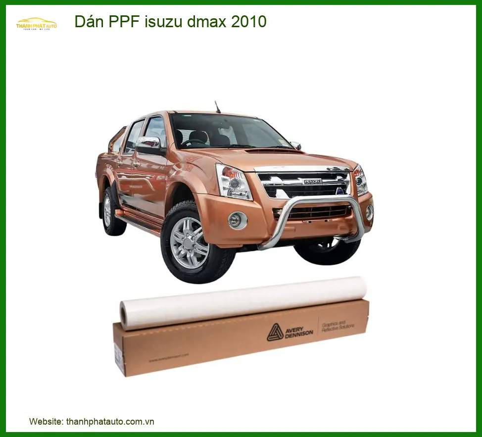 Dán PPF Isuzu D-Max 2010 - Địa Chỉ Lắp Đặt Uy Tín TPHCM