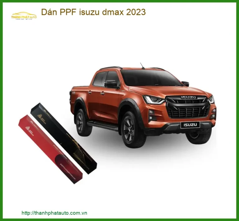 Dán PPF Isuzu Dmax 2023 - Trung Tâm Thi Công Uy Tín TPHCM