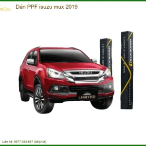 Dán Ppf Isuzu Mux 2019 Cao Cấp - Bảo Vệ Bền Bỉ Tại Thành Phát Auto