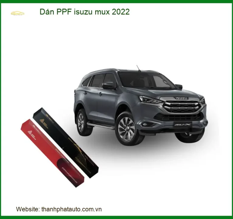 Dán Ppf Isuzu Mux 2022 Cao Cấp - Bảo Vệ Sơn Xe Toàn Diện
