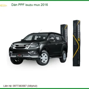 Dán PPF Isuzu Mu-X 2016 - Địa Chỉ Lắp Đặt Chính Hãng Giá Tốt TPHCM