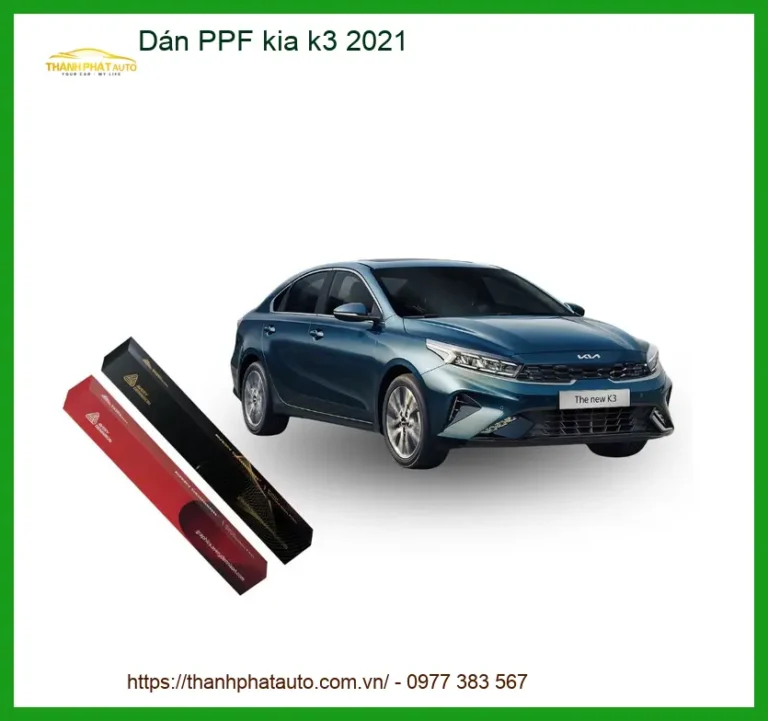 Dán PPF Kia K3 2021 - Trung Tâm Thi Công PPF Uy Tín Giá Tốt TPHCM
