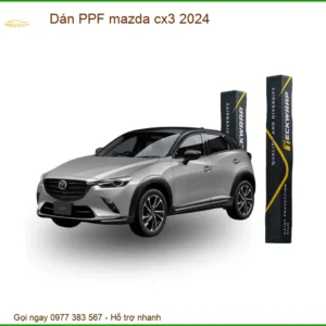 Dán Ppf Mazda Cx3 2024 Chính Hãng - Bảo Vệ Sơn Xe Toàn Diện