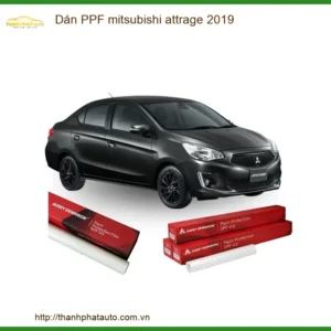 Dán PPF Mitsubishi Attrage 2019 - Địa Chỉ Lắp Đặt Uy Tín TPHCM