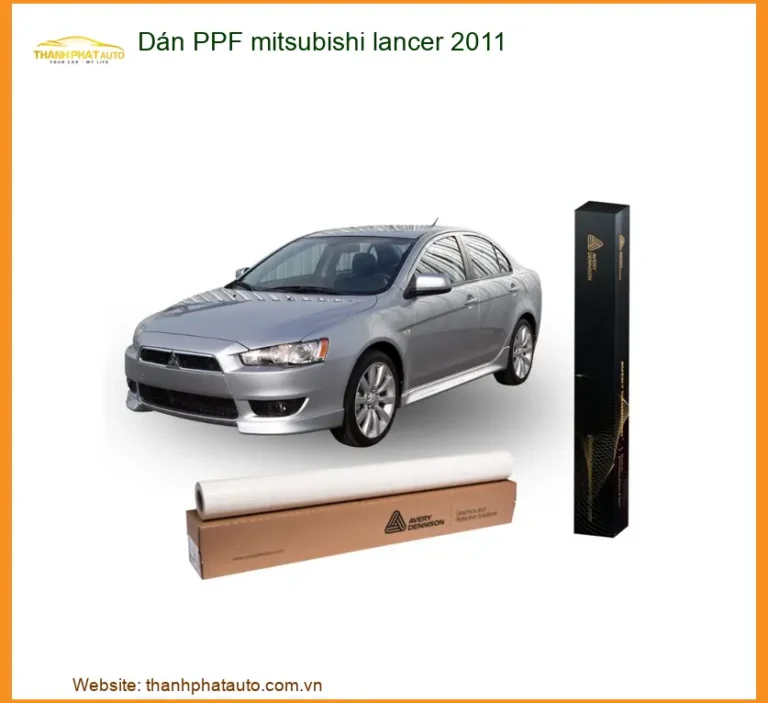 Dán PPF Ô Tô Mitsubishi Lancer 2011 - Địa Chỉ Thi Công Uy Tín TPHCM