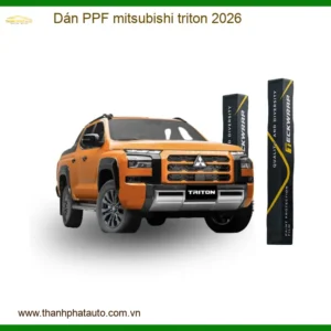 Dán Ppf Mitsubishi Triton 2026 - Bảo Vệ Sơn Xe Toàn Diện Tại Thành Phát Auto
