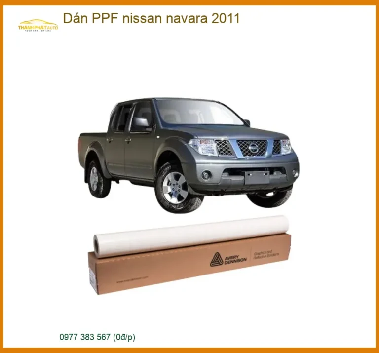 Dán PPF Nissan Navara 2011 - Địa Chỉ Lắp Đặt Chính Hãng TPHCM