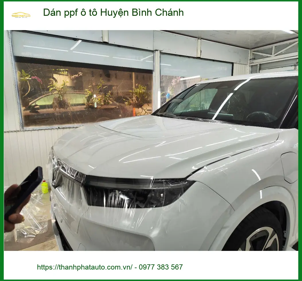Địa Chỉ Dán PPF Ô Tô tại Huyện Bình Chánh - Thi Công Chuyên Nghiệp ảnh thực tế 2