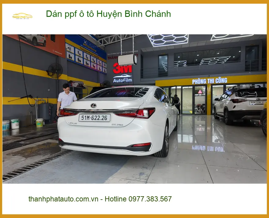 Địa Chỉ Dán PPF Ô Tô tại Huyện Bình Chánh - Thi Công Chuyên Nghiệp ảnh thực tế 3