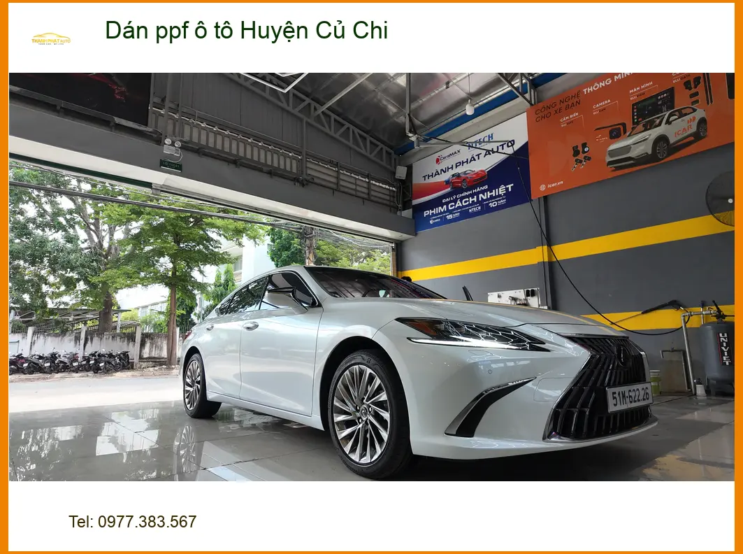 Dán PPF Ô Tô Chống Trầy Tại Huyện Củ Chi - Bảo Vệ Sơn Xe Cao Cấp