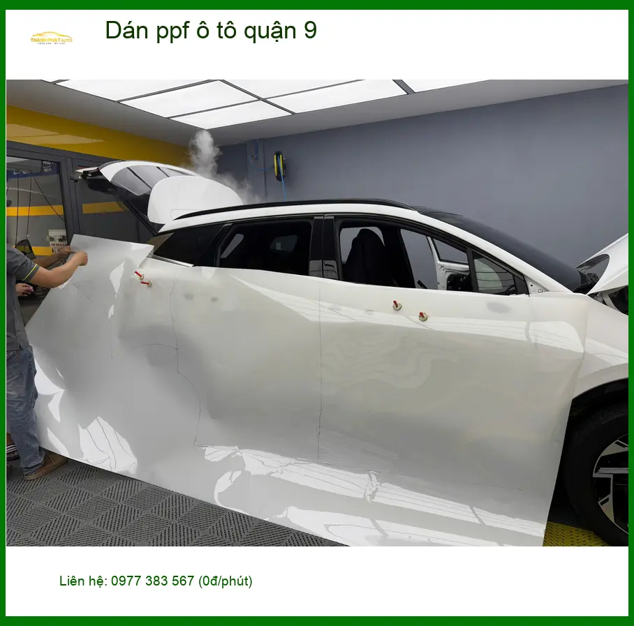 Địa Chỉ Lắp Đặt PPF Ô Tô Tại Quận 9 - Lắp Đặt Uy Tín TPHCM ảnh thực tế 2