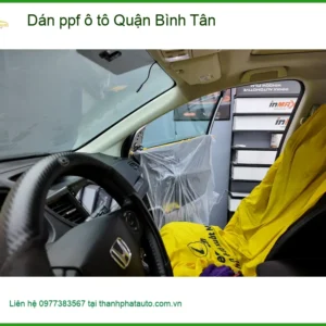 Dịch Vụ Thi Công Dán PPF Ô Tô Tại Quận Bình Tân - Thi Công Chuyên Nghiệp