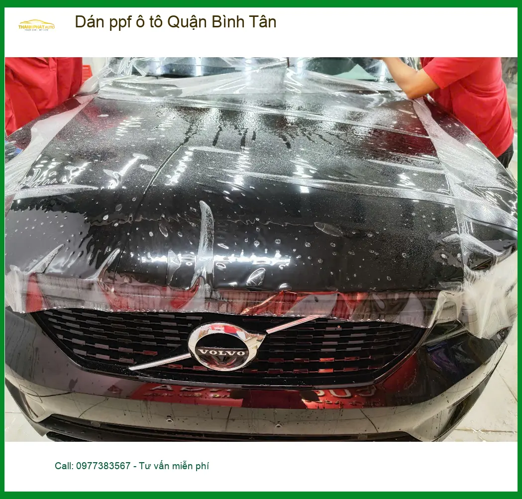 Dịch Vụ Thi Công Dán PPF Ô Tô Tại Quận Bình Tân - Thi Công Chuyên Nghiệp ảnh thực tế 2