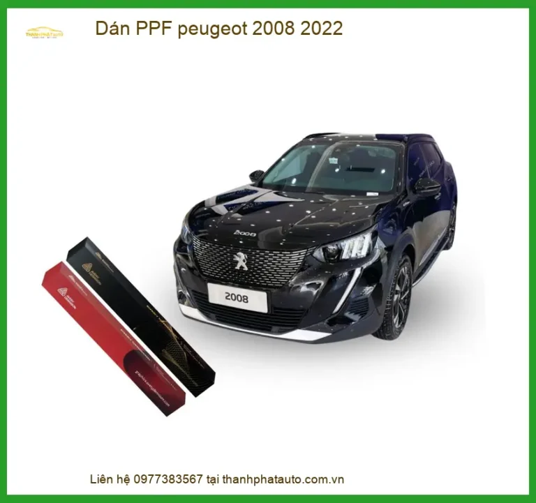 Dán Ppf Peugeot 2008 2022 Cao Cấp - Bảo Vệ Sơn Xe Toàn Diện