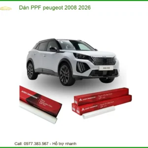 Dán Ppf Peugeot 2008 2026 Bảo Vệ Sơn Xe Chuyên Nghiệp