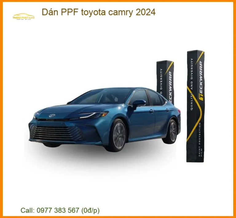 Dán PPF Bảo Vệ Sơn Toyota Camry 2024 - Địa Chỉ Dán Chính Hãng Giá Tốt TPHCM