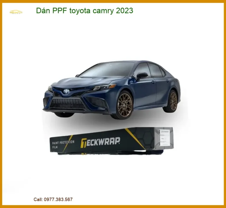 Dán Ppf Toyota Camry 2023 - Bảo Vệ Sơn Xe Toàn Diện