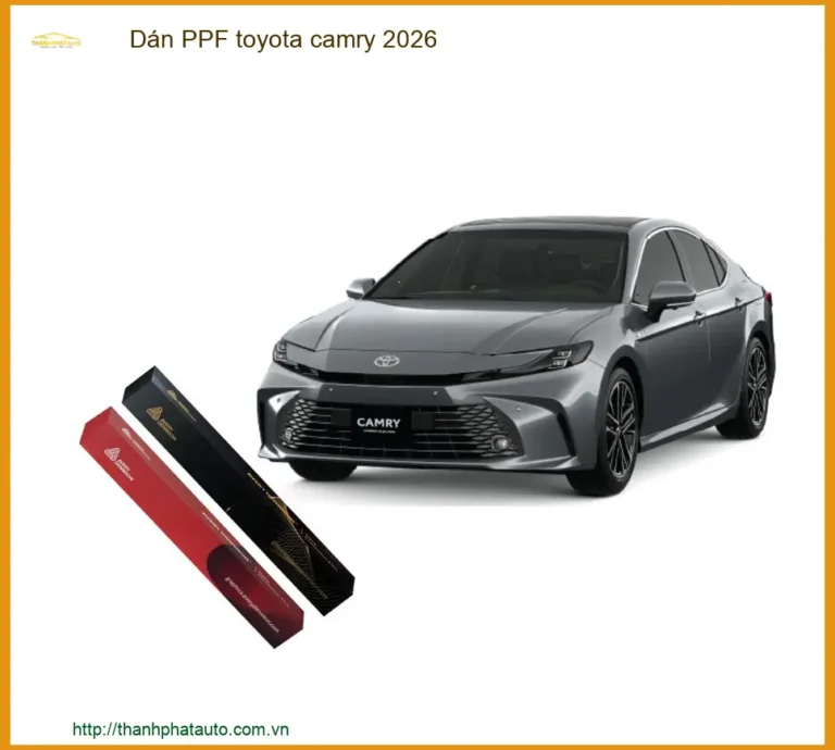 Dán Ppf Toyota Camry 2026 Bảo Vệ Sơn Xe Chuyên Nghiệp