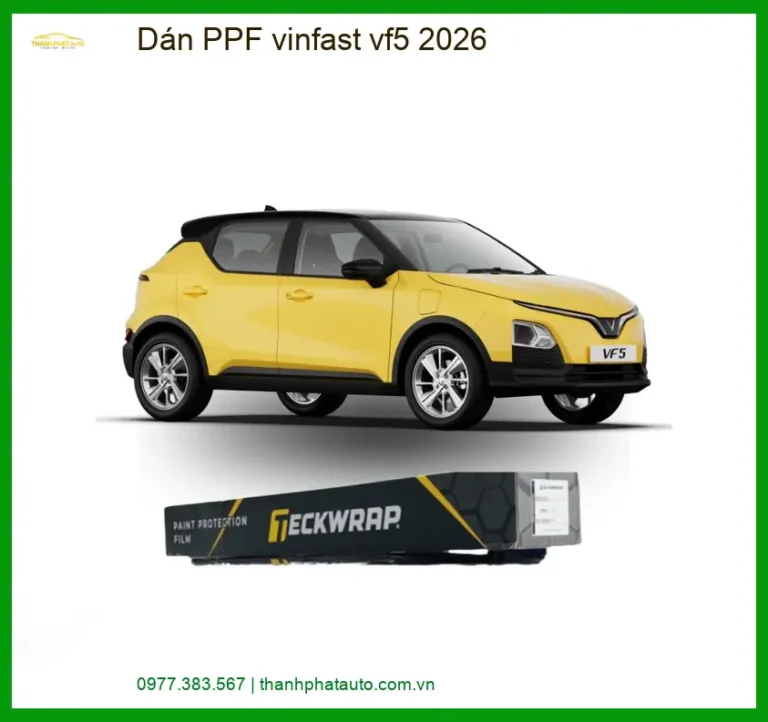 Dán Ppf Vinfast Vf5 2026 Cao Cấp - Bảo Vệ Sơn Xe Chống Trầy Xước