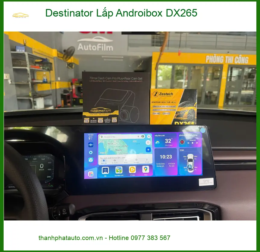 Anh Hưng lắp Destinator Androibox DX265 cho Mazda CX-5 tại Quận 9 ảnh thực tế 2