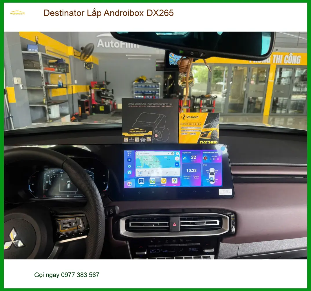 Anh Khôi lắp Androibox DX265 cho Honda CR-V tại Thủ Đức để giải trí